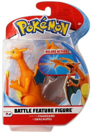 Pokémon Figura De Ação Charizard Battle Figure - Wct Sunny