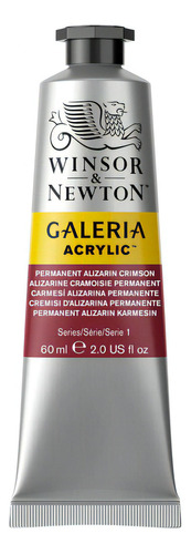 Tinta Acrílica Winsor & Newton Galeria 60ml Alizarin Crimson