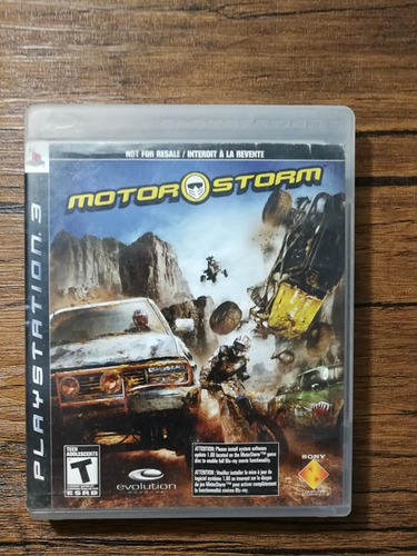 Motorstorm Playstation 3 Ps3 Excelente Estado !!