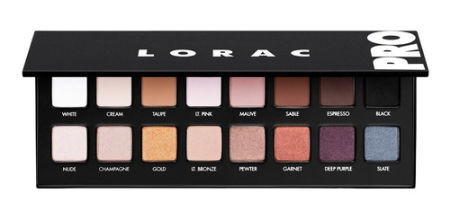 Paleta De Sombras Lorac Pro Palette With Mini Eye Primer