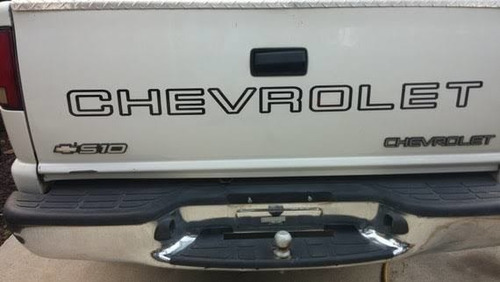 Calcomania Sticker Para Batea Chevrolet S10