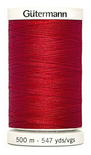 Gutermann 501-410 Sew-all Thread 547yd-scarlet