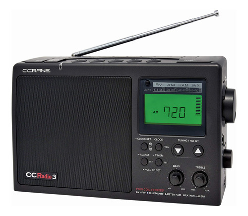 C. Crane Ccradio 3 Recepcin De Largo Alcance Am, Fm, Noaa We