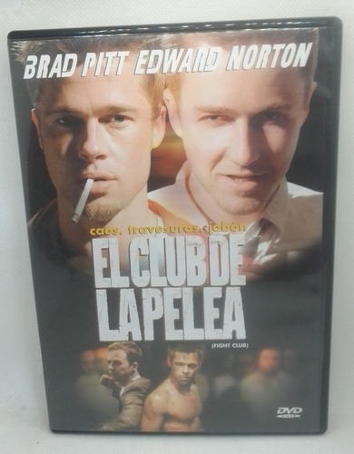 El Club De La Pelea / Dvd R1 &4/ Seminuevo A/ Brad Pitt