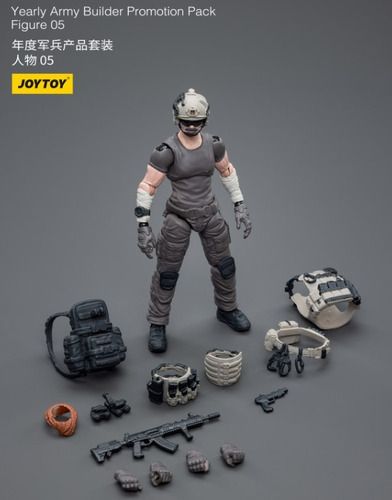 Joy Toy 1/18 7 Figuras Army Builder Nuevas