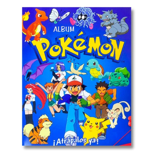 Álbum Pokémon Atrápalos Ya + Set Completo De Figuritas