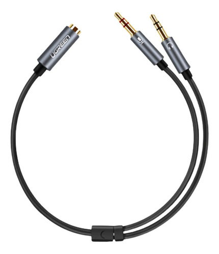 Cable Adaptador Plug De 2 Jack Hembras A 1 Plug Macho Ugreen