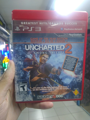 Uncharted 2 Among Thieves Ps3 Semi-novo 