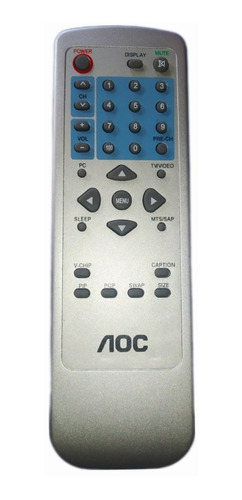 Control Remoto Tv Aoc Envision Series / Delivery Gratis Ccs 