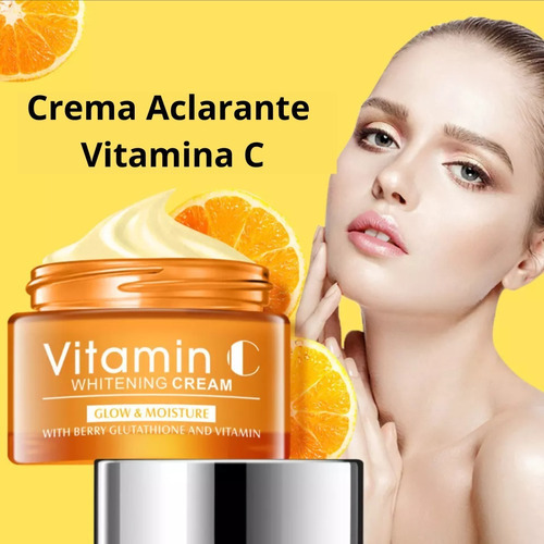 Creme clareador de ácido hialurônico com vitamina C Disaar 50 ml tipo de pele mista