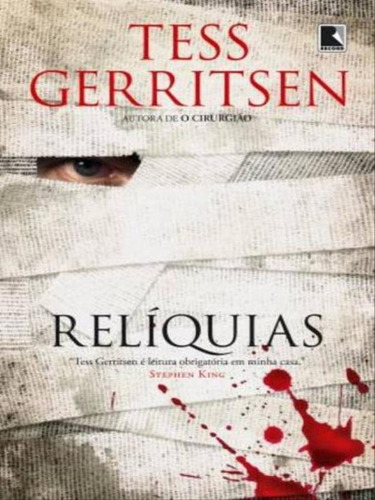 Relíquias, De Gerritsen, Tess. Editora Record, Capa Mole, Edição 1ª Ediçao - 2012 Em Português