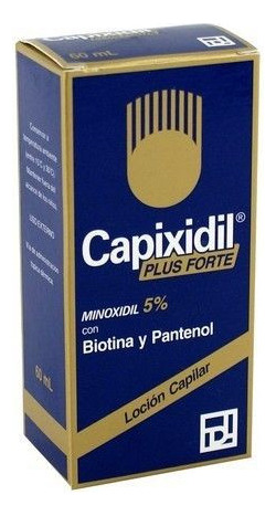  Loción Capixidil Plus Forte anticaída de 60mL