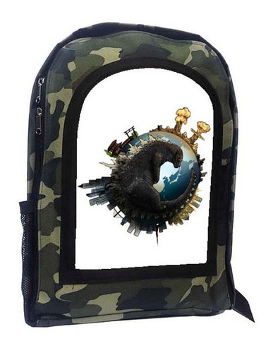 Mochila Camuflada Godzilla A38