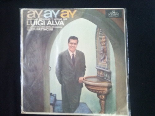 Lp Canciones Españolas Y Latinas Por Luigi Alva Ay Ay Ay