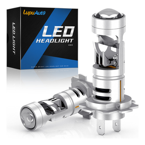 Kit Focos Led Csp H7 Lupas Mini Proyector Alta Baja 6500k
