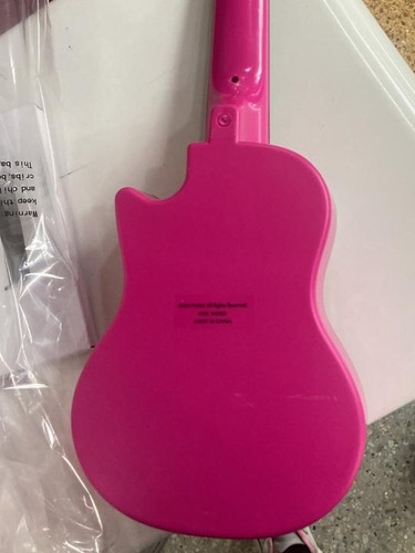 Imagen 3 de 3 de Guitarra De Juguete Barbie Niñas