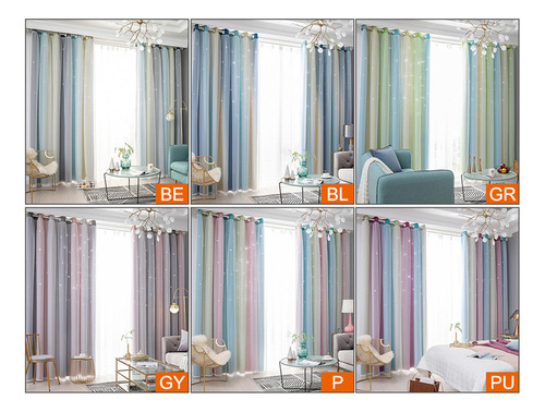 Cortinas Tipo Cortina, Habitación De 1 Estrella, Panel De Ve