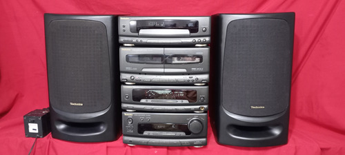 Minicomponente Con Bt Technics Sa-ch550. Negro 120 W (Usado)