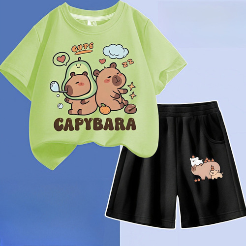 Tema Fiesta Capibara, Ropa Deportiva Para Niños