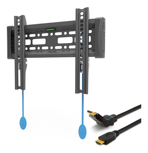 Suporte Fixo Parede 15 A 42'' Até 30kg ELG + Cabo Hdmi 1,8m