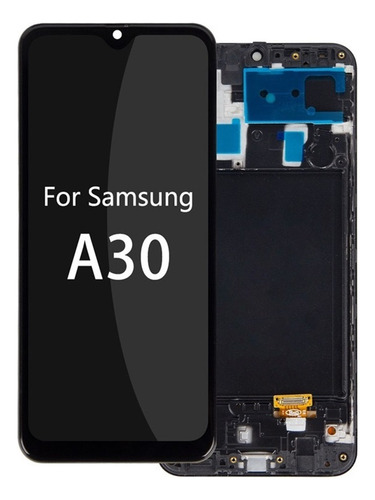 Pantalla Táctil Lcd For Samsung Galaxy A30 A305f Con Marco