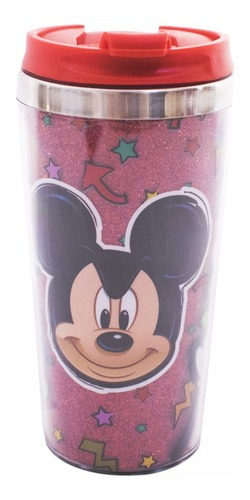 Copo Térmico Com Tampa 450ml Disney - Mickey Bravo