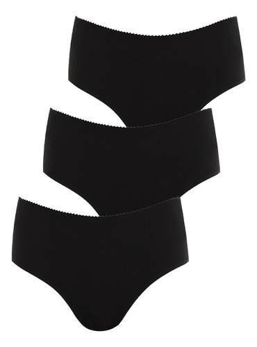 Combo X3 Panties Semi - Clásico Para Mujer