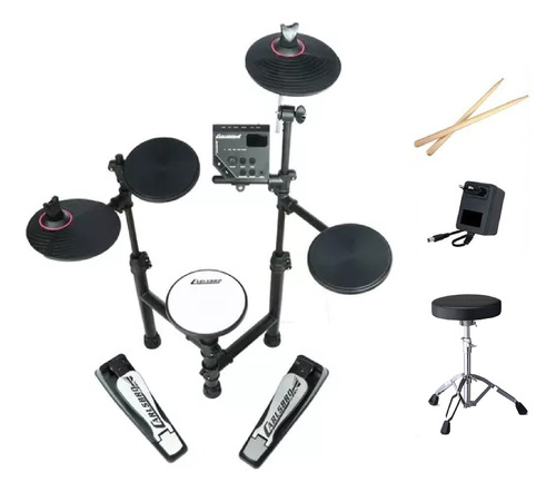 Carlsbro Bateria Electronica  Club100 + Accesorios De Regalo