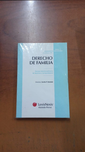 Derecho De Familia-cecilia Grosman- Lib Merlín