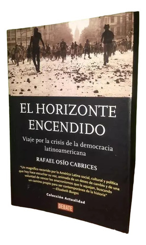 Libro, El Horizonte Encendido De Rafael Ocío Cabrices.