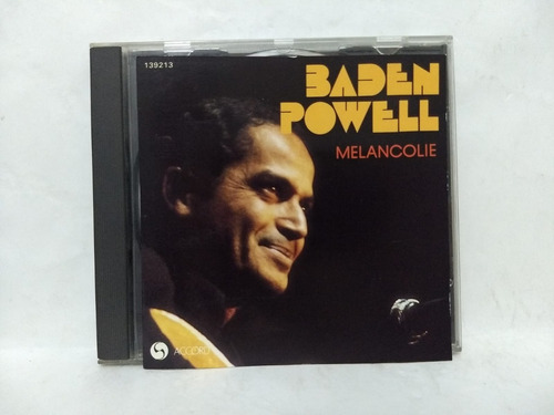 Baden Powell- Mélancolie (cd, Francia, 1985) Impecable