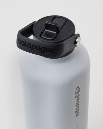 Garrafa Térmica Squeeze Água River Branca 950ml Galapagos
