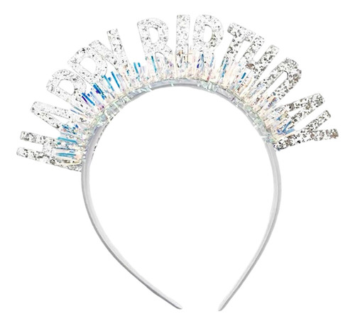 3 Diadema De , De Tiara De Cumpleaños, Corona De Argén