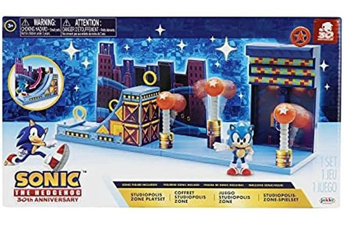 Sonic Studiopolis Zone Playset 30 Aniversario Exclusivo