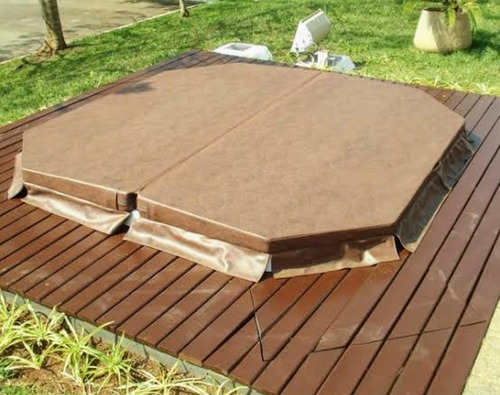 Tampão Capa Térmica Spa 2,14x2,14 Jacuzzi,ouro Frete Grátis!