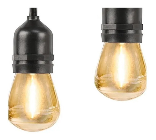 Serie De Luces Led Para Terraza, Patio O Fachada 14.6mts