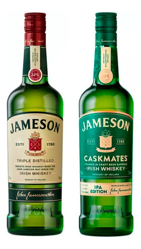 Whisky Jameson Triple Destilado + Caskmates Ipa Edition