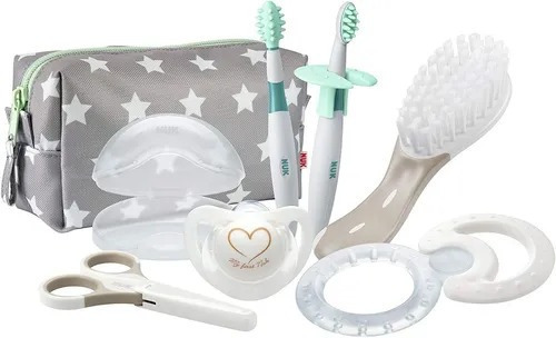Nuk Set De Bienvenida Bebe 6 Piezas + Estuche Recien Nacido