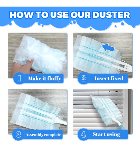 Recambios De Plumero Swiffer Heavy Duty Duster 2 Mangos 20 P