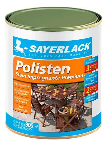 Poliste Premium Stain Cores Porta/madeiras/janelas Sayerlack