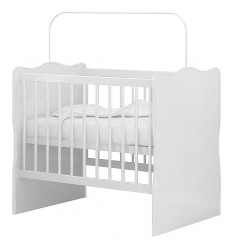Juego Dormitorio Infantil Rosado Ropero Cuna Cómoda Colchón