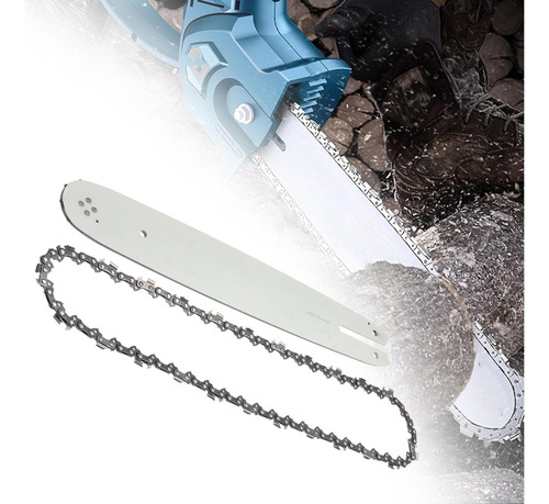 Barra Guía De Motosierra Y Guía De Metal Para Cadena, 18 Pul