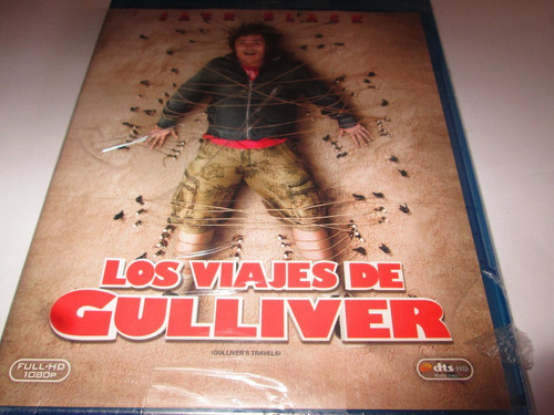Blu Ray Los Viajes De Gulliver Jack Black Nuevo 40c