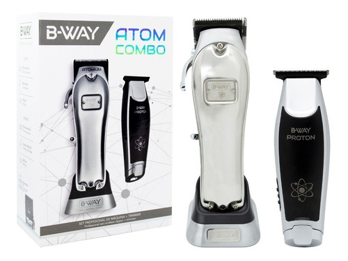 B-way Atom Combo Maquina Cortadora De Pelo + Trimmer Local