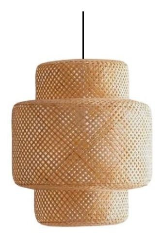 Lámpara Colgante De Bambú 300 Mm E27 - Lámparas