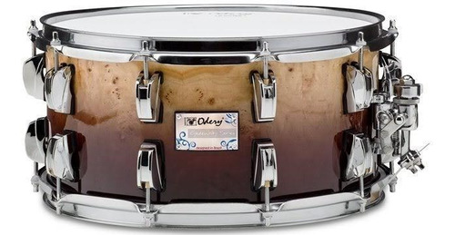 Caixa Odery Eyedentity Exotic Maple Mappa Burl 14x7¨ Com Aro