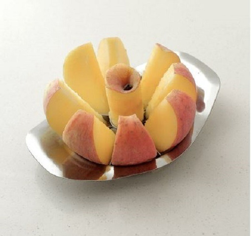 Kit 2 Fatiador Maça Pera Frutas Legumes Batata Em Aço Inox