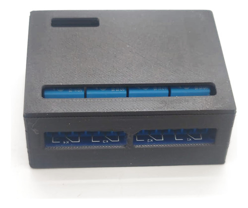 Módulo Relé 4 Canais Entrada 5v Para Arduino + Case 3d Nfe