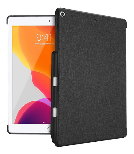 Funda Con Sostenedor De Lapiz Para iPad 10.2 9na 8va 7ma Gen