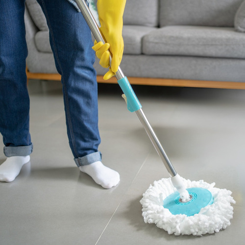 Balde Perfect Mop Pro 360° Giratório Limpeza Geral Esfregão Cor Verde